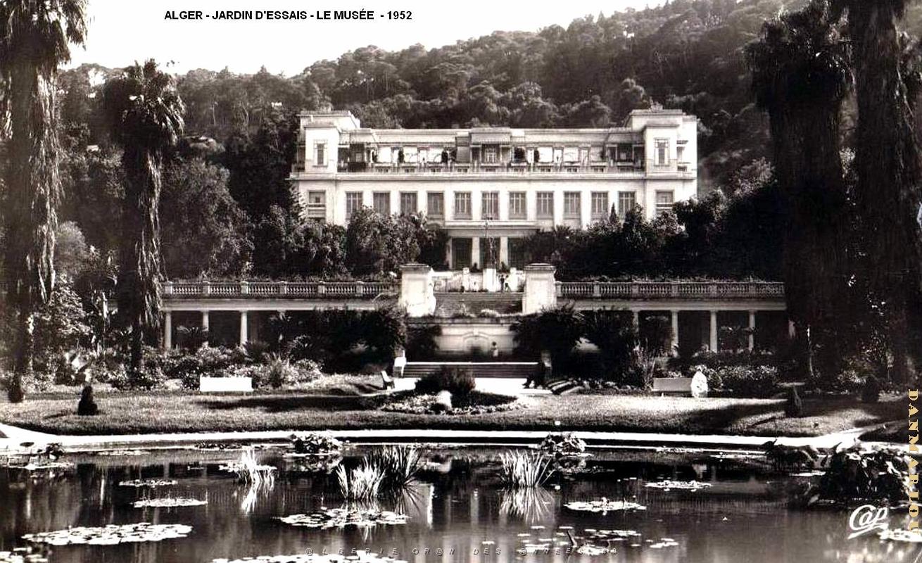 Alger - Jardin d'essai - Musee - 1952.jpg